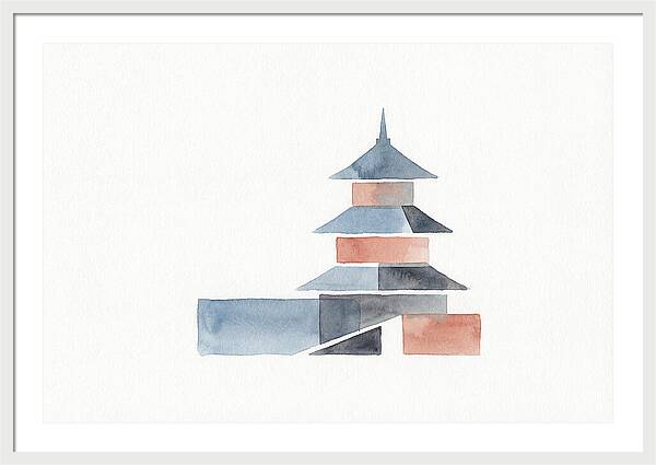 Minimalist Asian Pagoda