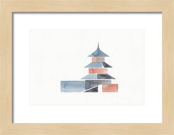 Minimalist Asian Pagoda