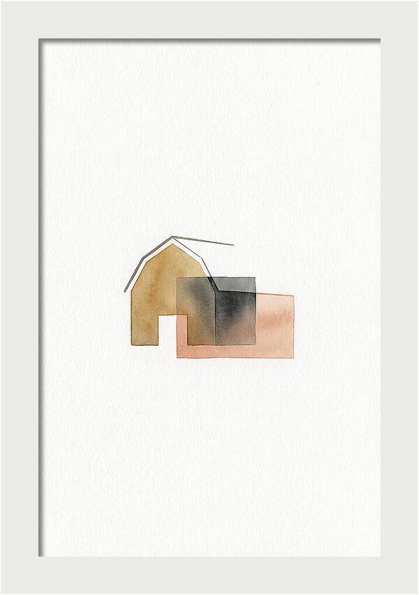 Minimalist Barn Composition