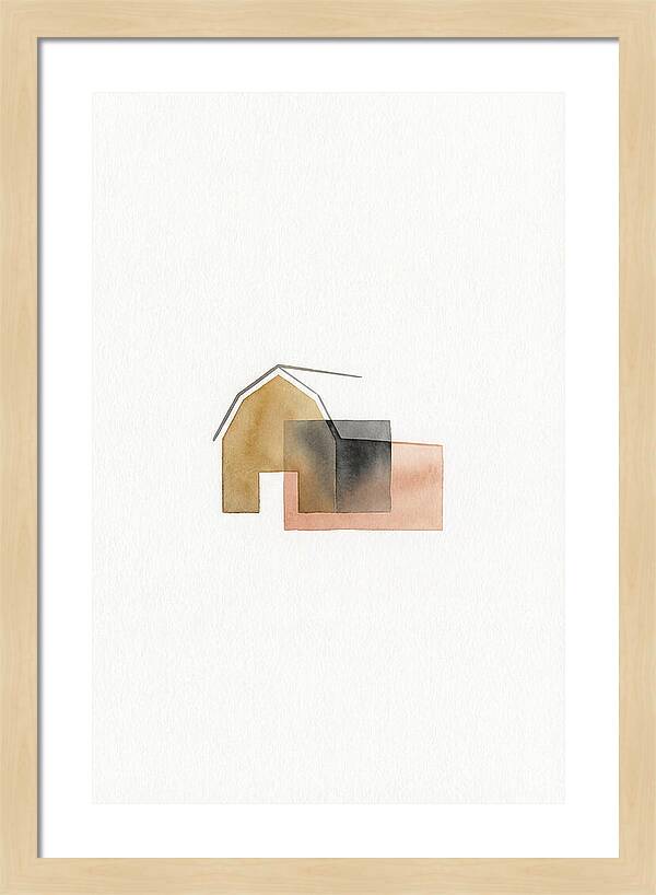 Minimalist Barn Composition