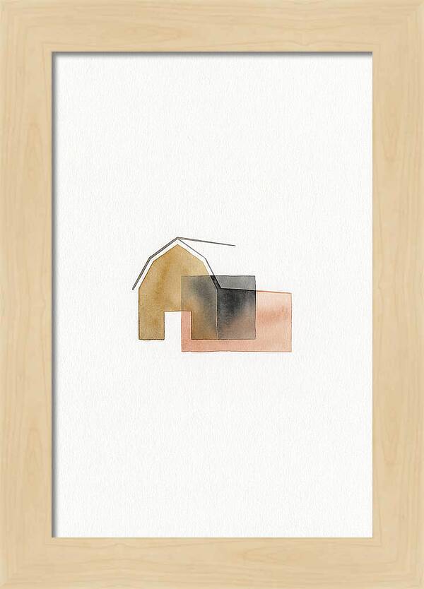 Minimalist Barn Composition