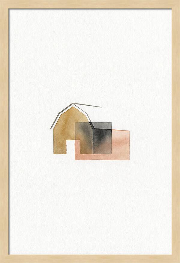 Minimalist Barn Composition