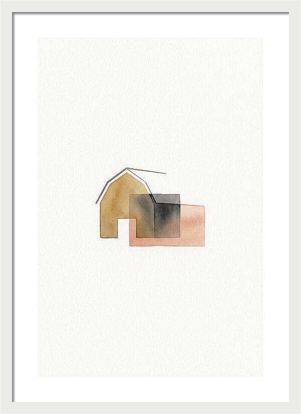 Minimalist Barn Composition