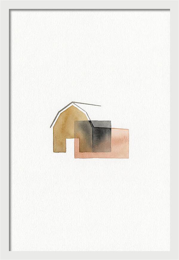 Minimalist Barn Composition