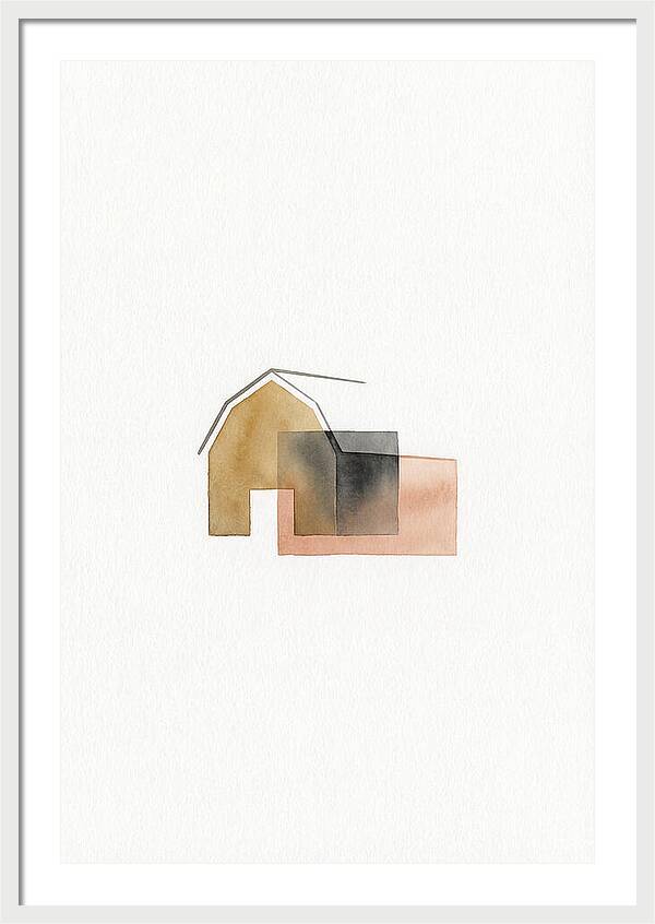 Minimalist Barn Composition
