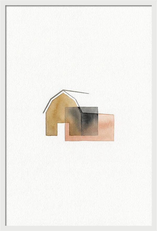 Minimalist Barn Composition