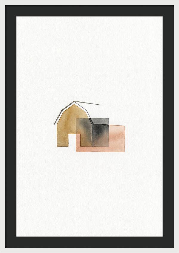 Minimalist Barn Composition