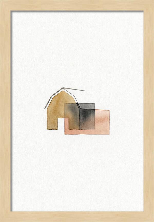 Minimalist Barn Composition