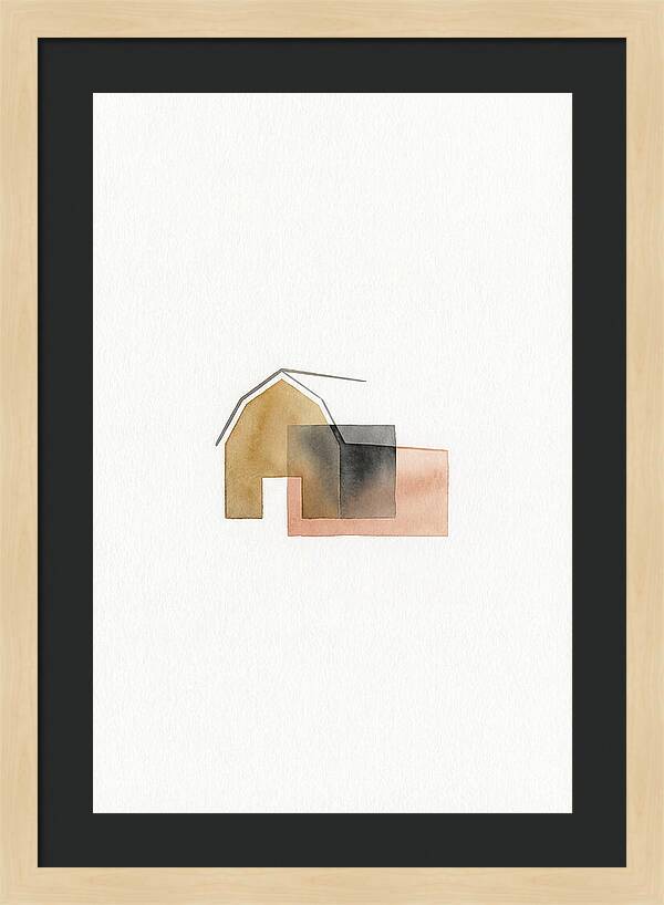 Minimalist Barn Composition