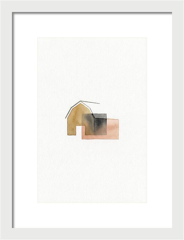Minimalist Barn Composition