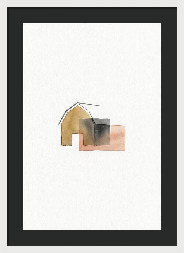 Minimalist Barn Composition