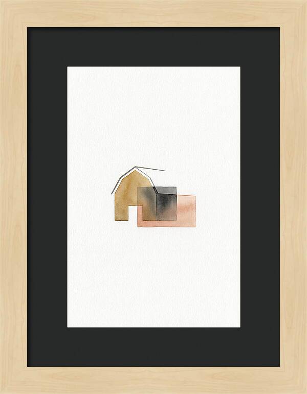 Minimalist Barn Composition