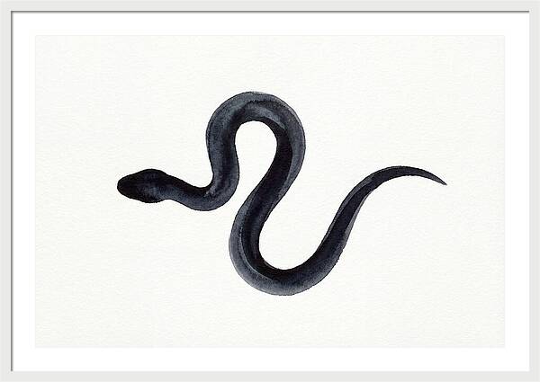 Minimalist Black Snake