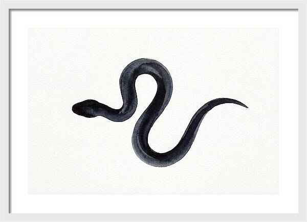 Minimalist Black Snake