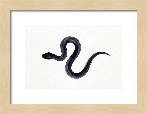 Minimalist Black Snake