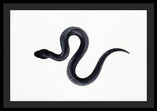 Minimalist Black Snake