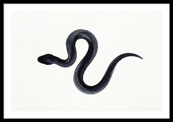 Minimalist Black Snake