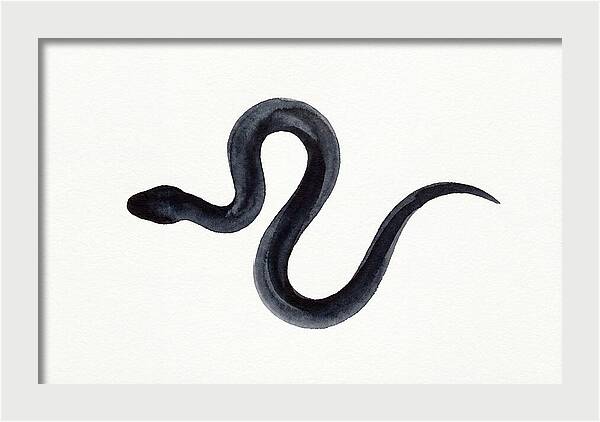 Minimalist Black Snake