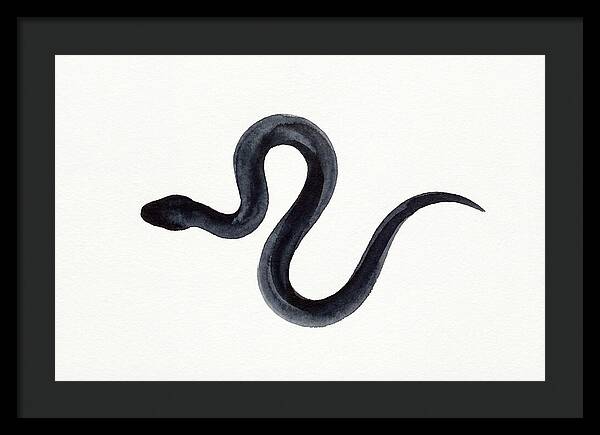 Minimalist Black Snake