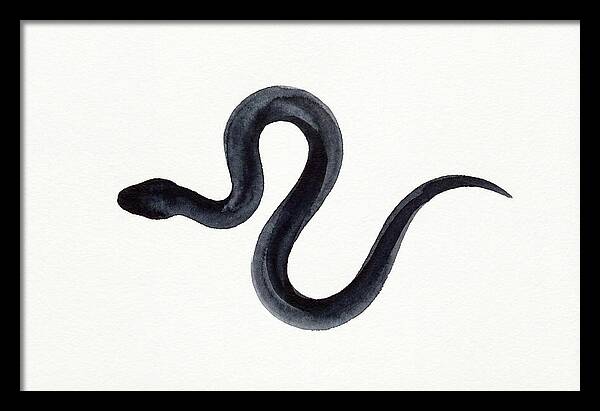 Minimalist Black Snake