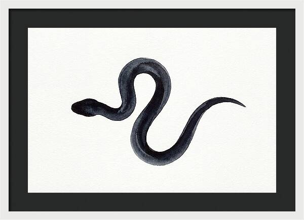 Minimalist Black Snake