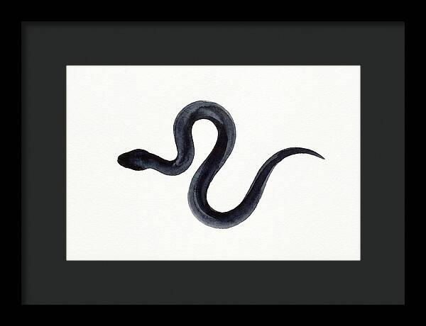 Minimalist Black Snake
