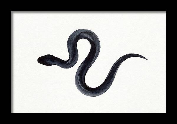 Minimalist Black Snake