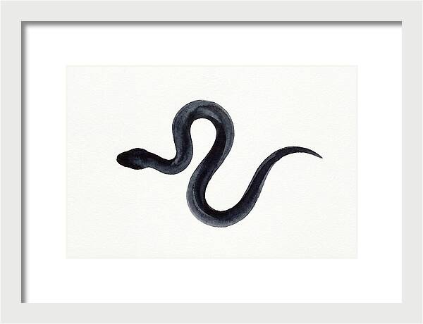Minimalist Black Snake