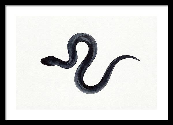 Minimalist Black Snake