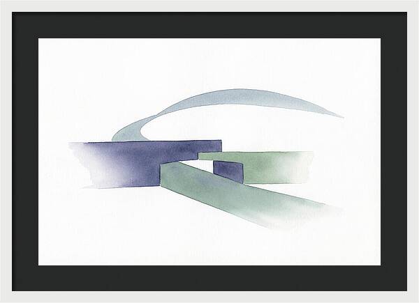 Minimalist Bridge Landscape
