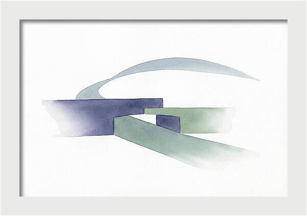 Minimalist Bridge Landscape