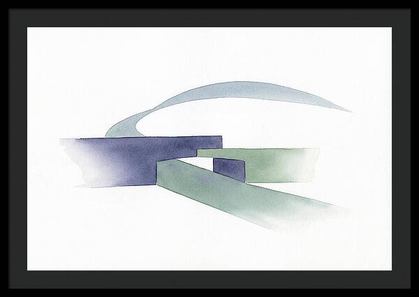 Minimalist Bridge Landscape