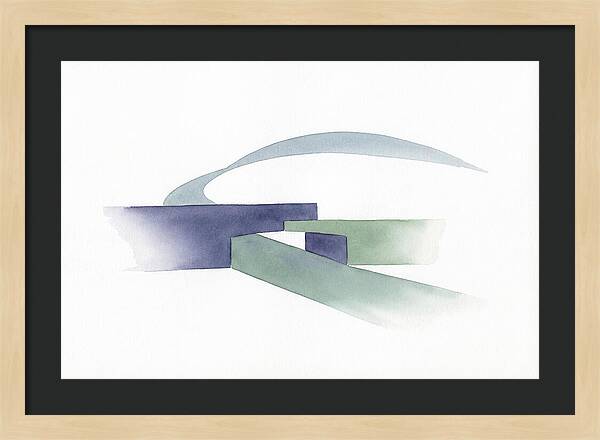 Minimalist Bridge Landscape