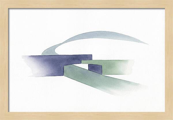 Minimalist Bridge Landscape
