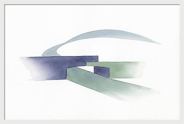 Minimalist Bridge Landscape