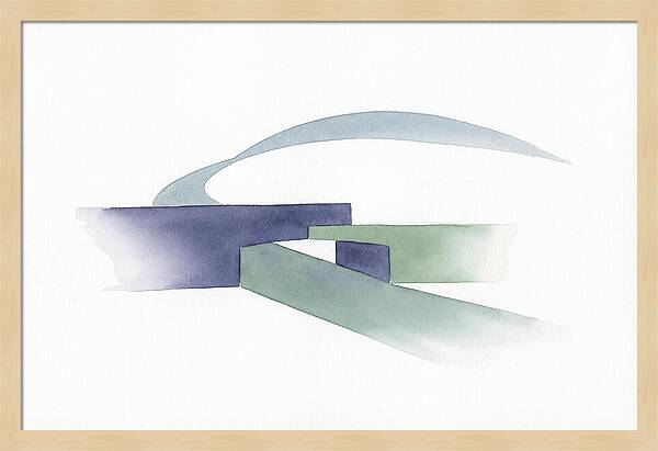 Minimalist Bridge Landscape