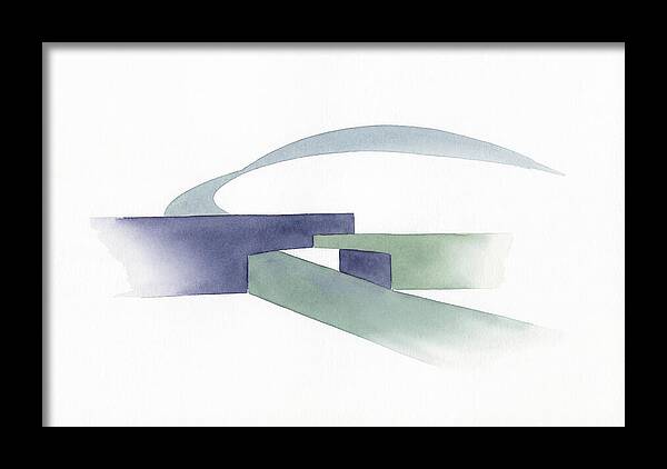 Minimalist Bridge Landscape