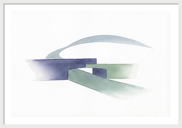Minimalist Bridge Landscape
