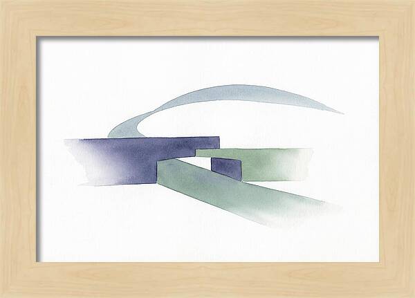 Minimalist Bridge Landscape