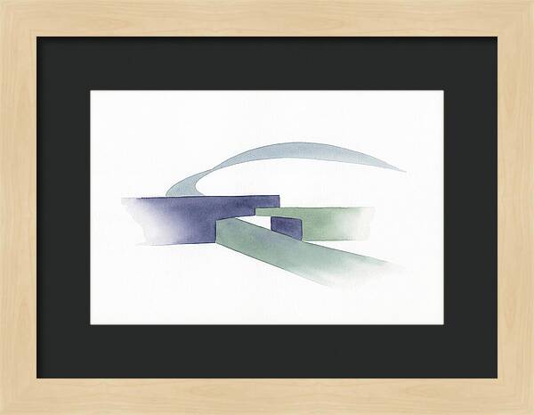 Minimalist Bridge Landscape