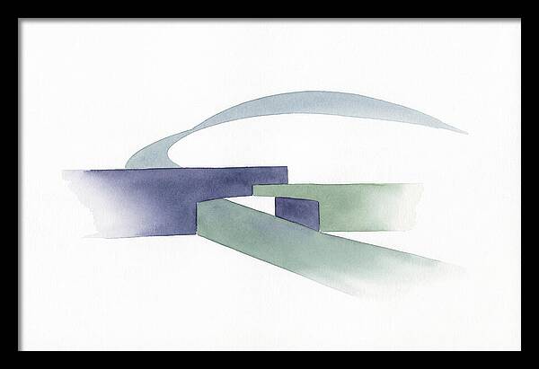 Minimalist Bridge Landscape