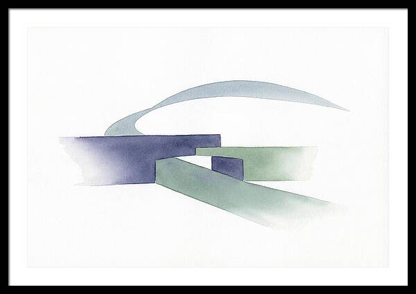 Minimalist Bridge Landscape