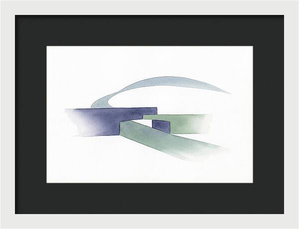 Minimalist Bridge Landscape