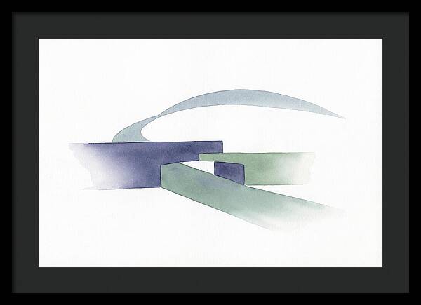 Minimalist Bridge Landscape