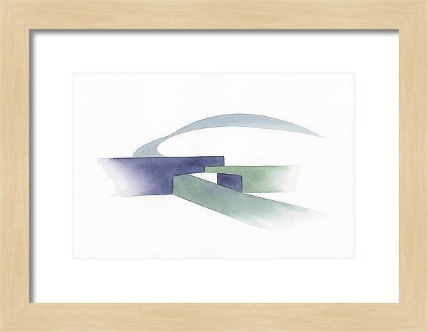 Minimalist Bridge Landscape