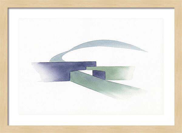 Minimalist Bridge Landscape