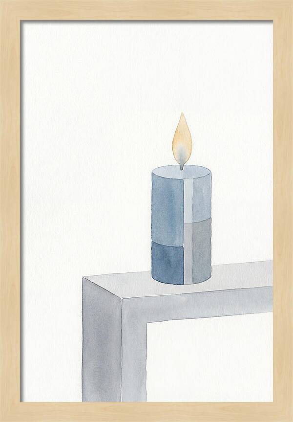 Minimalist Candle