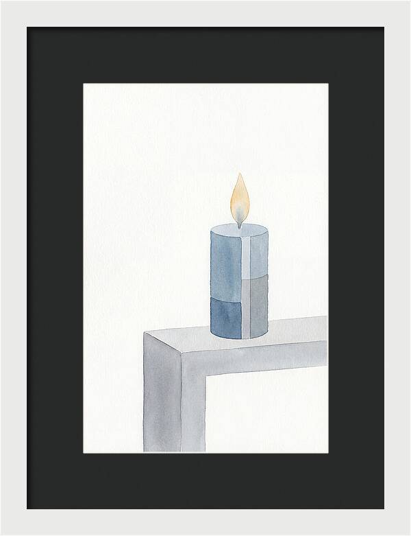 Minimalist Candle