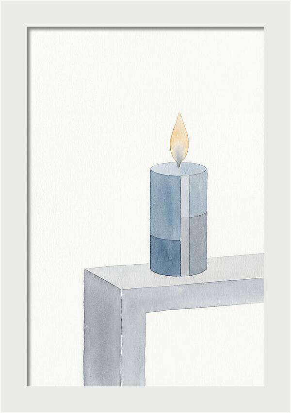 Minimalist Candle