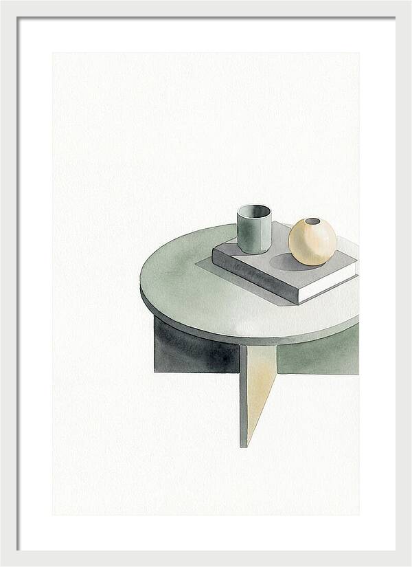 Minimalist Coffee Table Composition